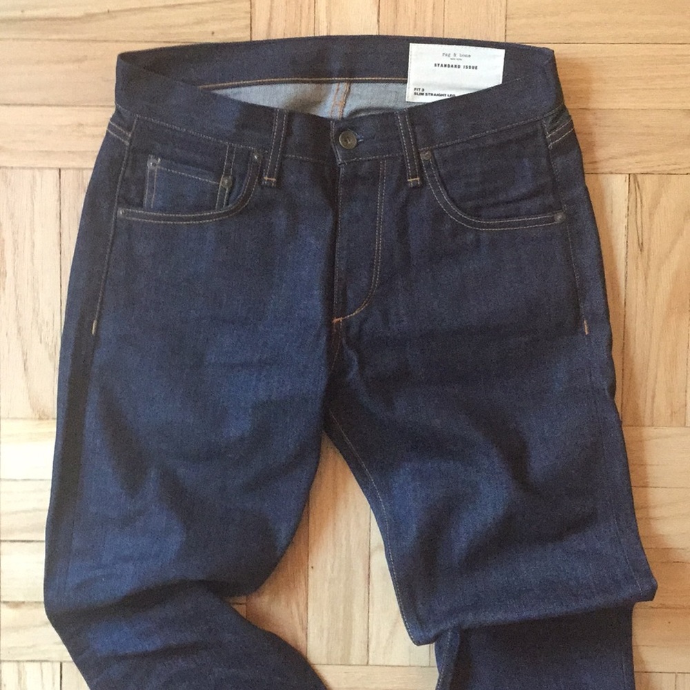 Rag & Bone - Fit 3 - Slim Straight Jeans - 30